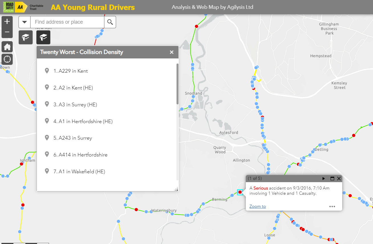 Ground-breaking research highlights most dangerous rural roads for young drivers