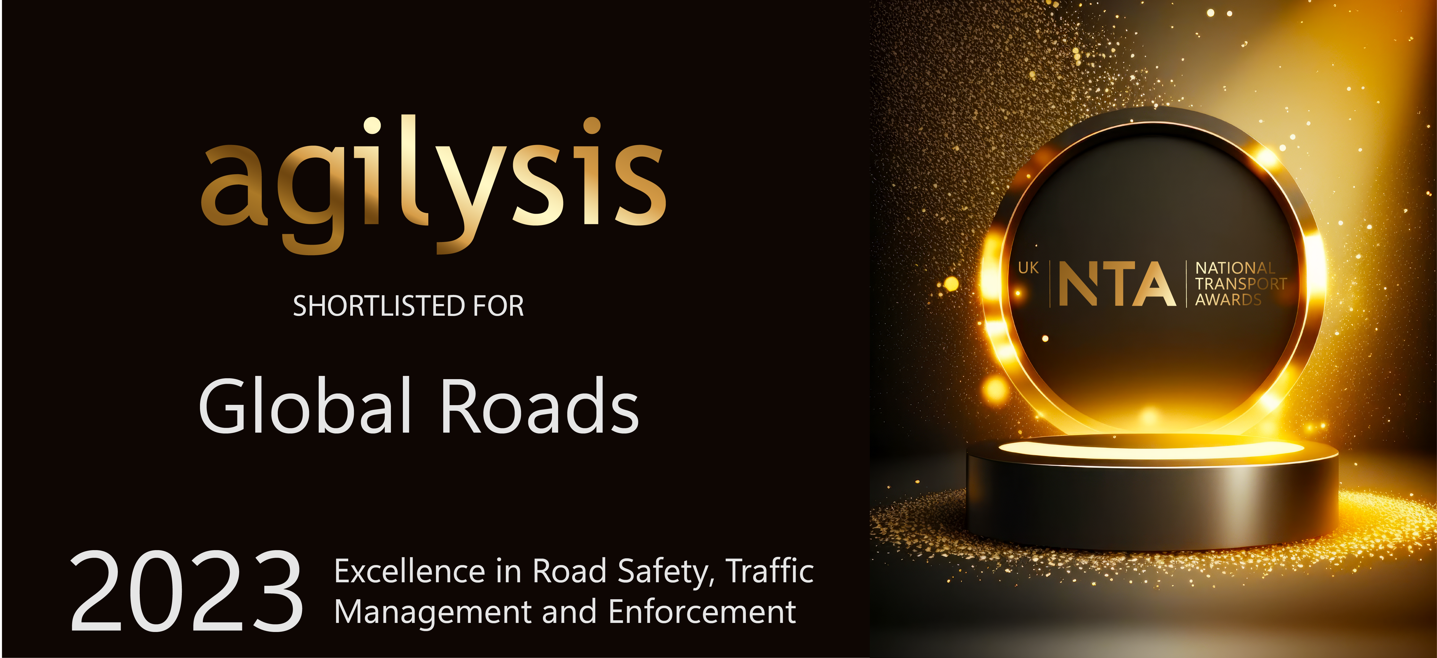 Agilysis shortlisted at National Transport Award for Global Roads