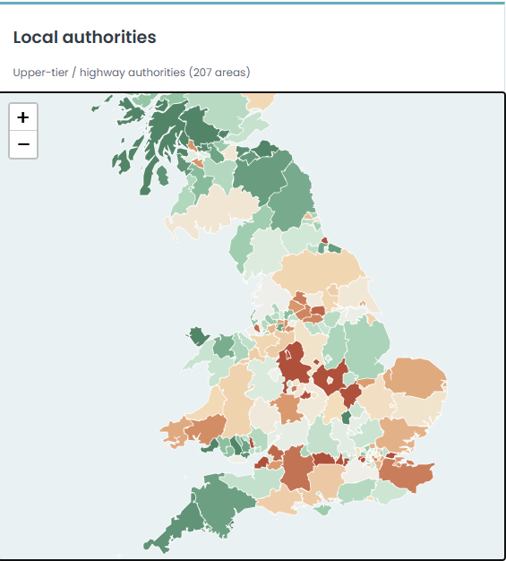2025 Provisional KSI performance Dashboard | Agilysis